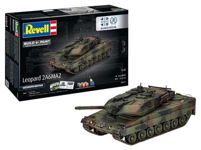 05631 - Leopard 2A6MA2 - 70 Years Bundeswehr - &quot;Exclusive Edition&quot; - 1:35