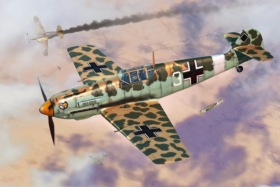 81793 - Messerschmitt Bf109E-4/TROP - 1:48