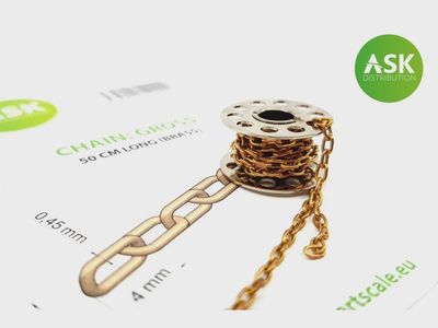 200-T0260 - Chain: Gross - 50 cm long (brass)