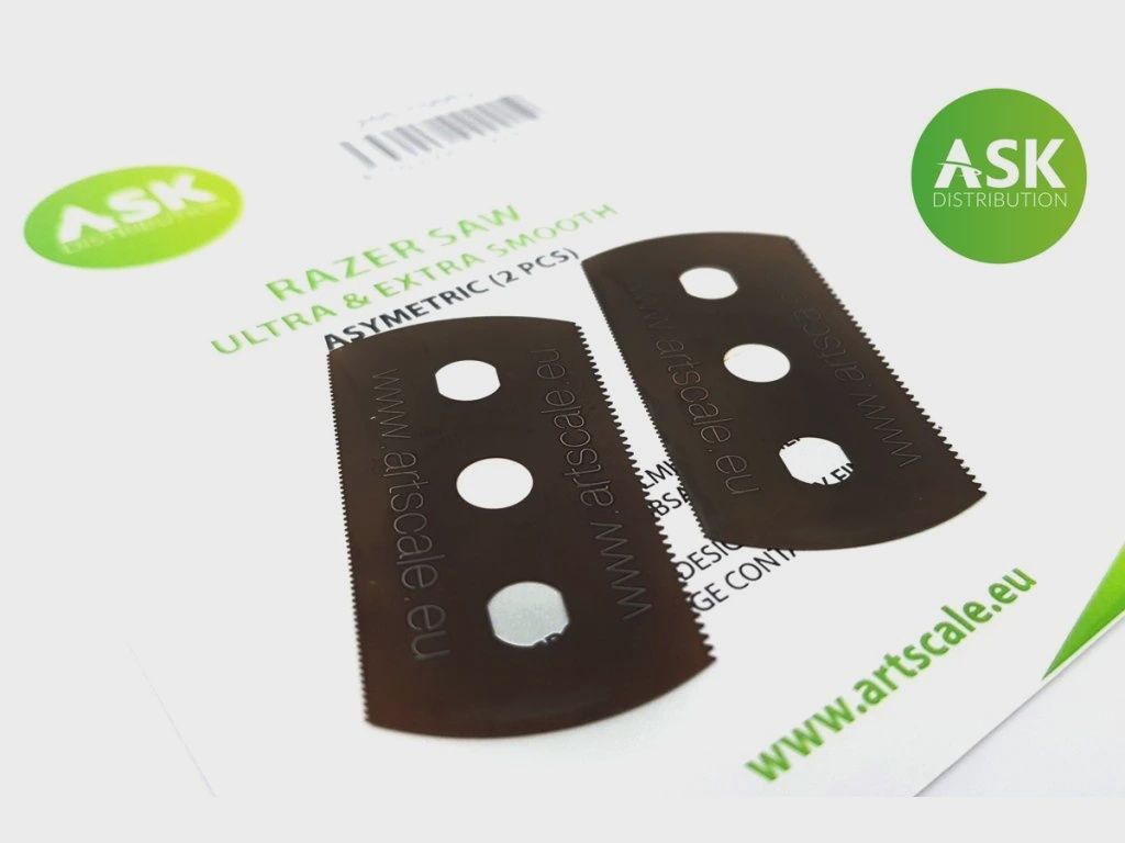200-T0002 - Razor Saw - ultra and extra smooth asymmetric 70/43 teeth - 2 pc.