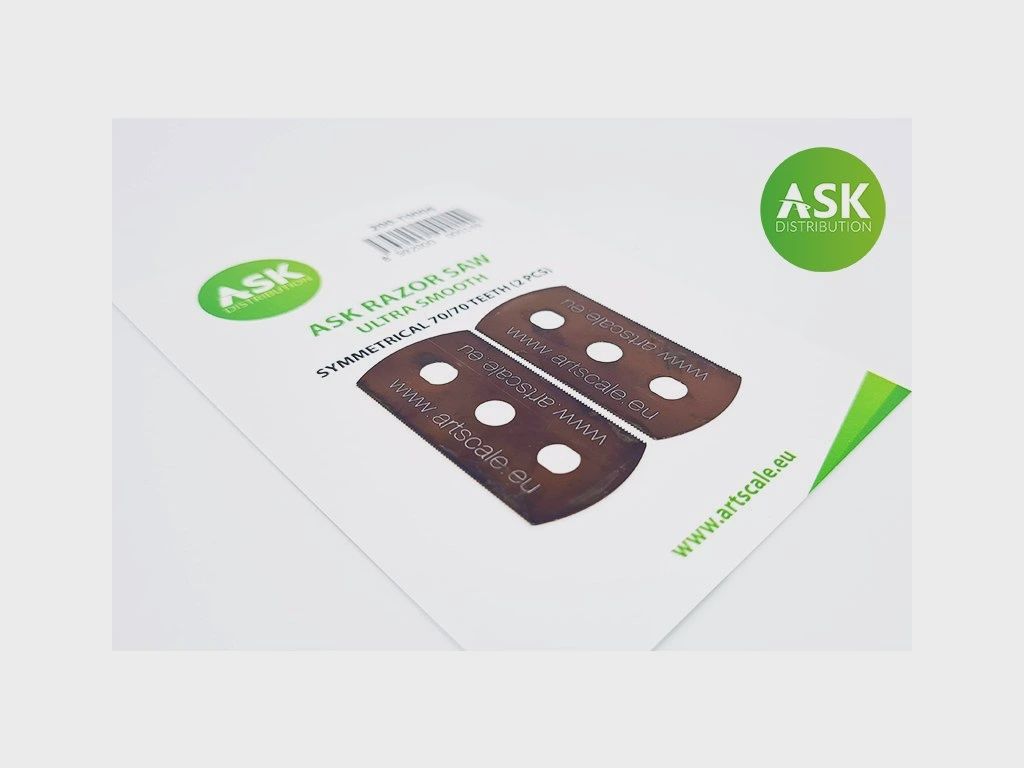 200-T0006 - Razor Saw - ultra smooth symmetric 70/70 teeth - 2 pc.