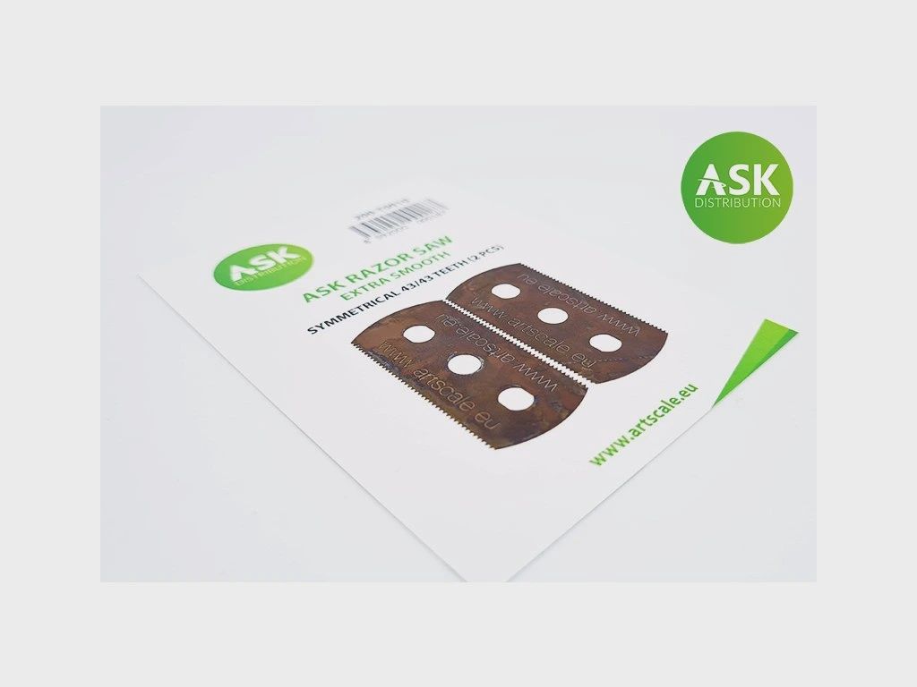 200-T0010 - Razor Saw - extra smooth symmetric 43/43 teeth - 2 pc.