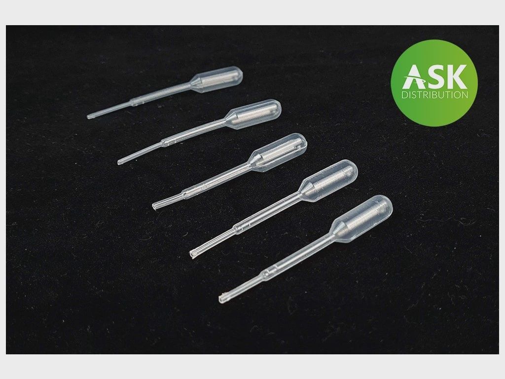 200-T0073 - Pipettes for mixing colors Small Size 1ml - 5 pcs