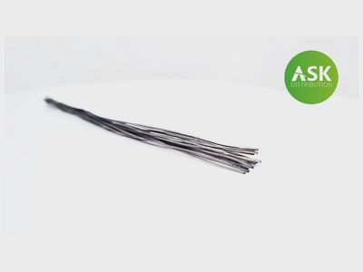 200-T0081 - Lead Wire - Halfround 0,8 x 0,55 x 140 mm - cca. 16 pcs