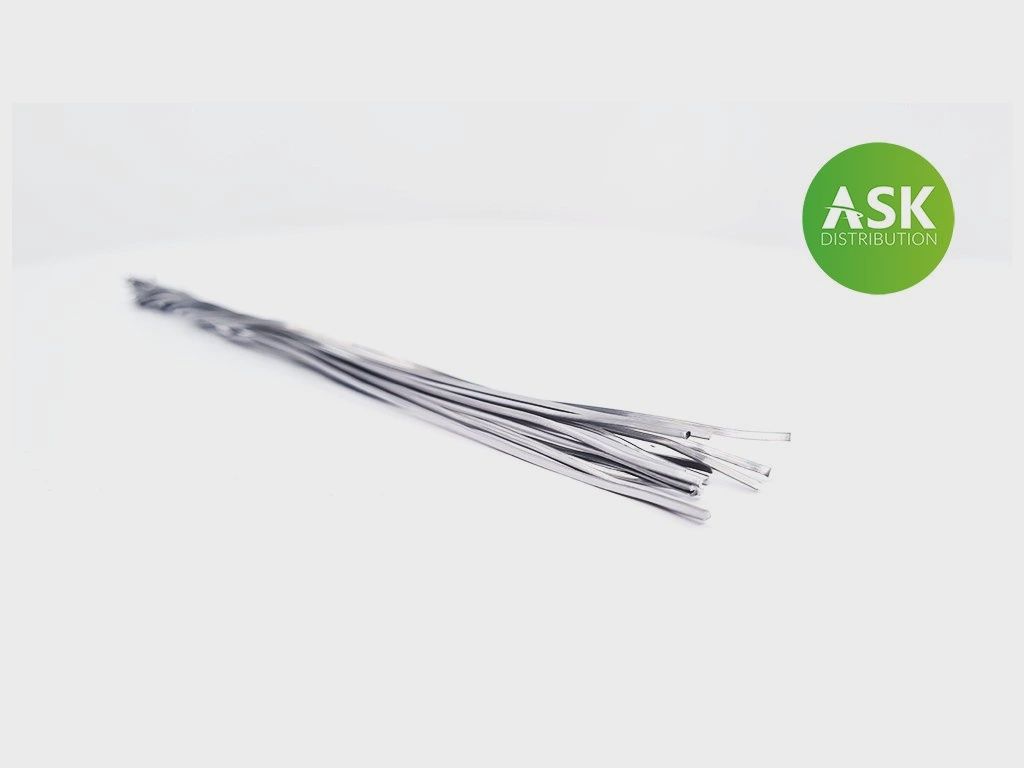 200-T0082 - Lead Wire - Halfround 1,0 x 0,7 x 140 mm - cca. 14 pcs