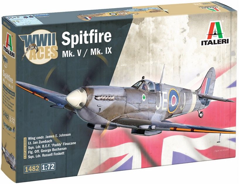 1482 - Spitfire Mk. V / Mk. IX - WWII Aces - 1:72