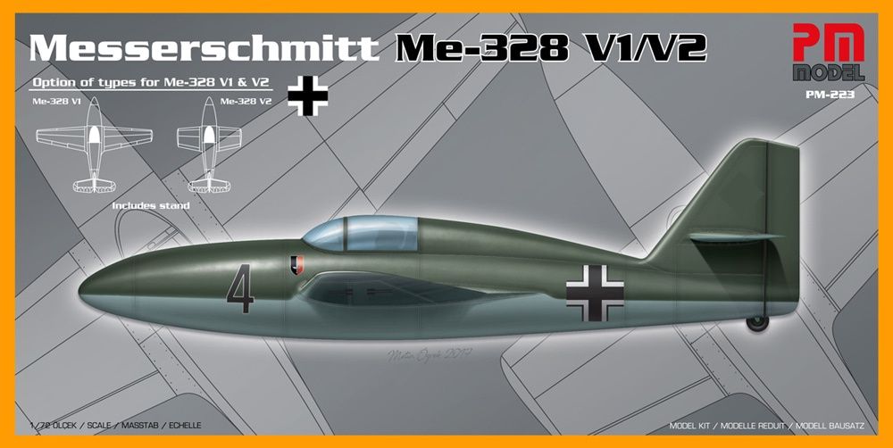 PM-223 - Messerschmitt Me-328 V1/V2 - 1:72