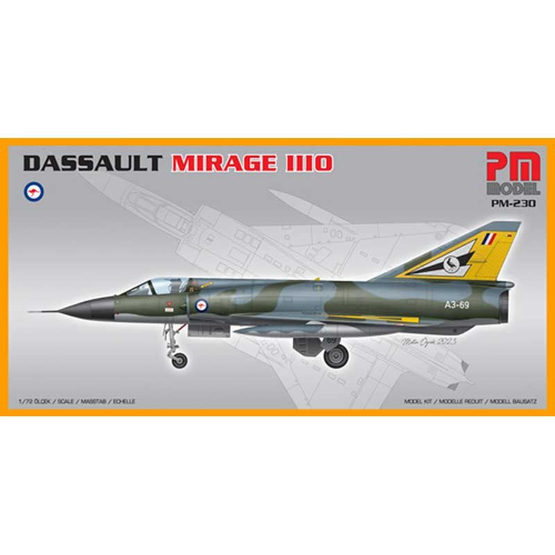PM-230 - Dassault Mirage IIIO RAAF 75 &amp; 77 Squadron  - 1:72