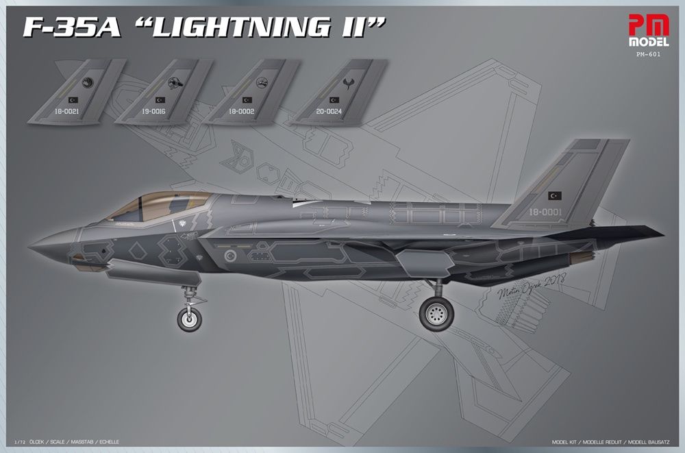 PM-601 - F-35A Lightning II - 1:72