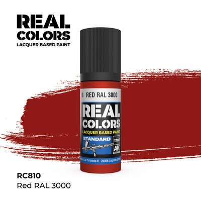 RC810 - Red RAL 3000 - 17ml