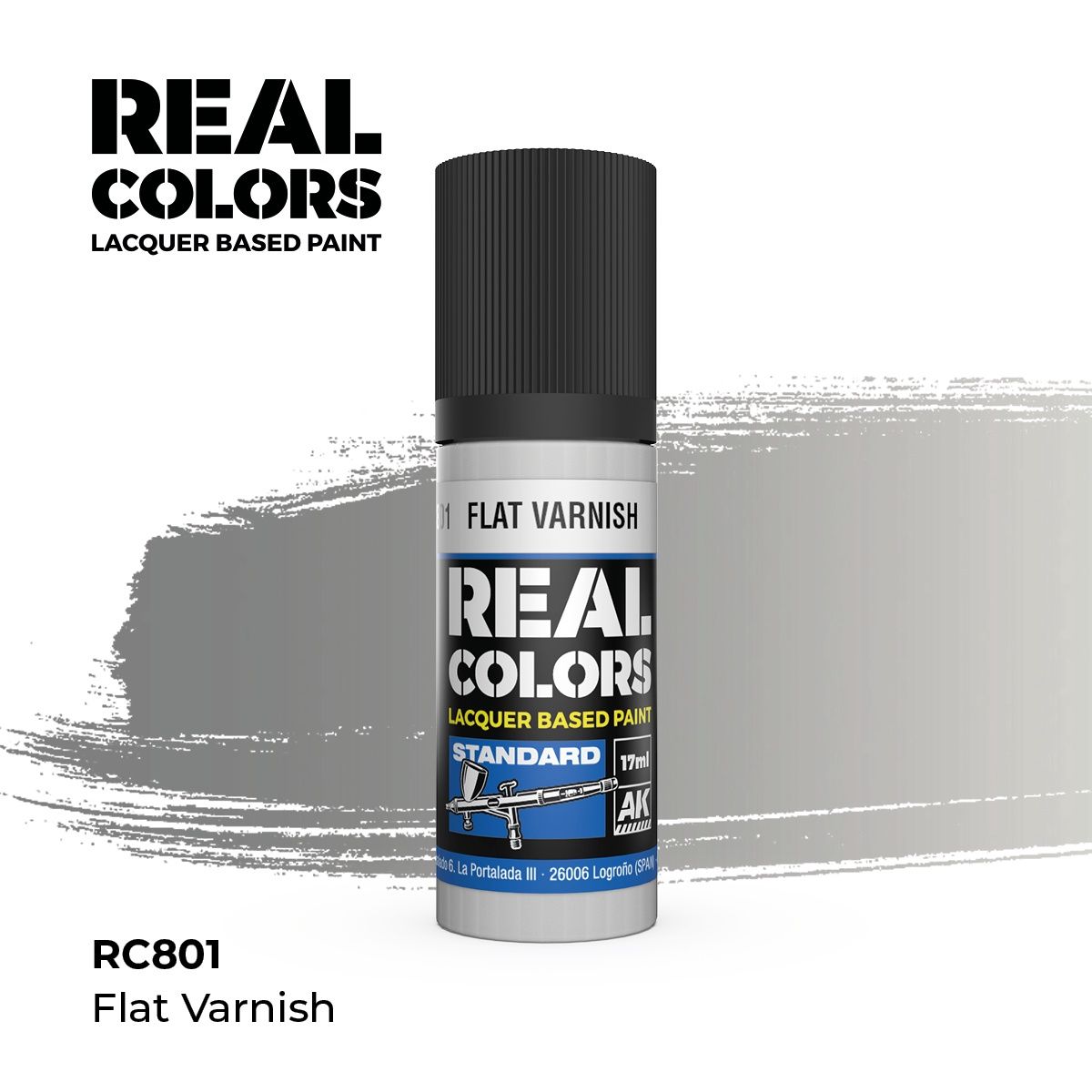 RC801 - Flat Varnish - 17ml