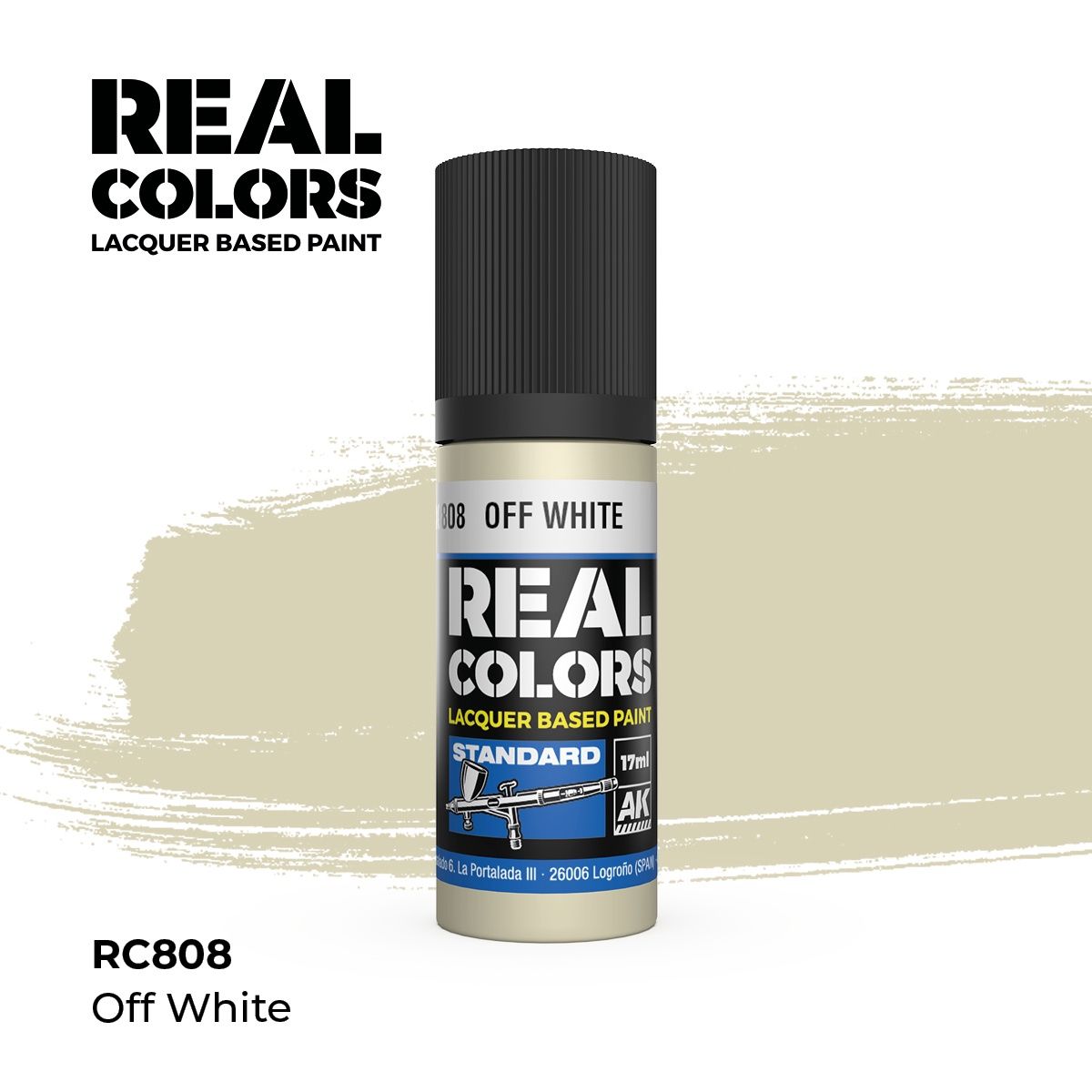 RC808 - Off White - 17ml