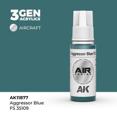 AK11877 - Aggressor Blue FS 35109 - Acrylic - 17 ml