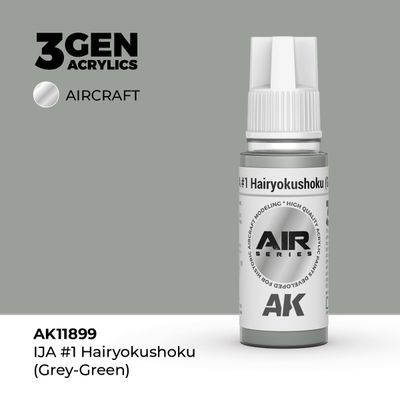 AK11899 - IJA 1 Hairyokushoku (Grey-Green) - Acrylic - 17 ml