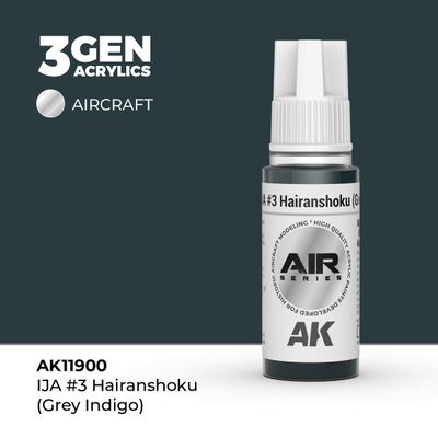 AK11900 - IJA 3 Hairanshoku (Grey Indigo) - Acrylic - 17 ml