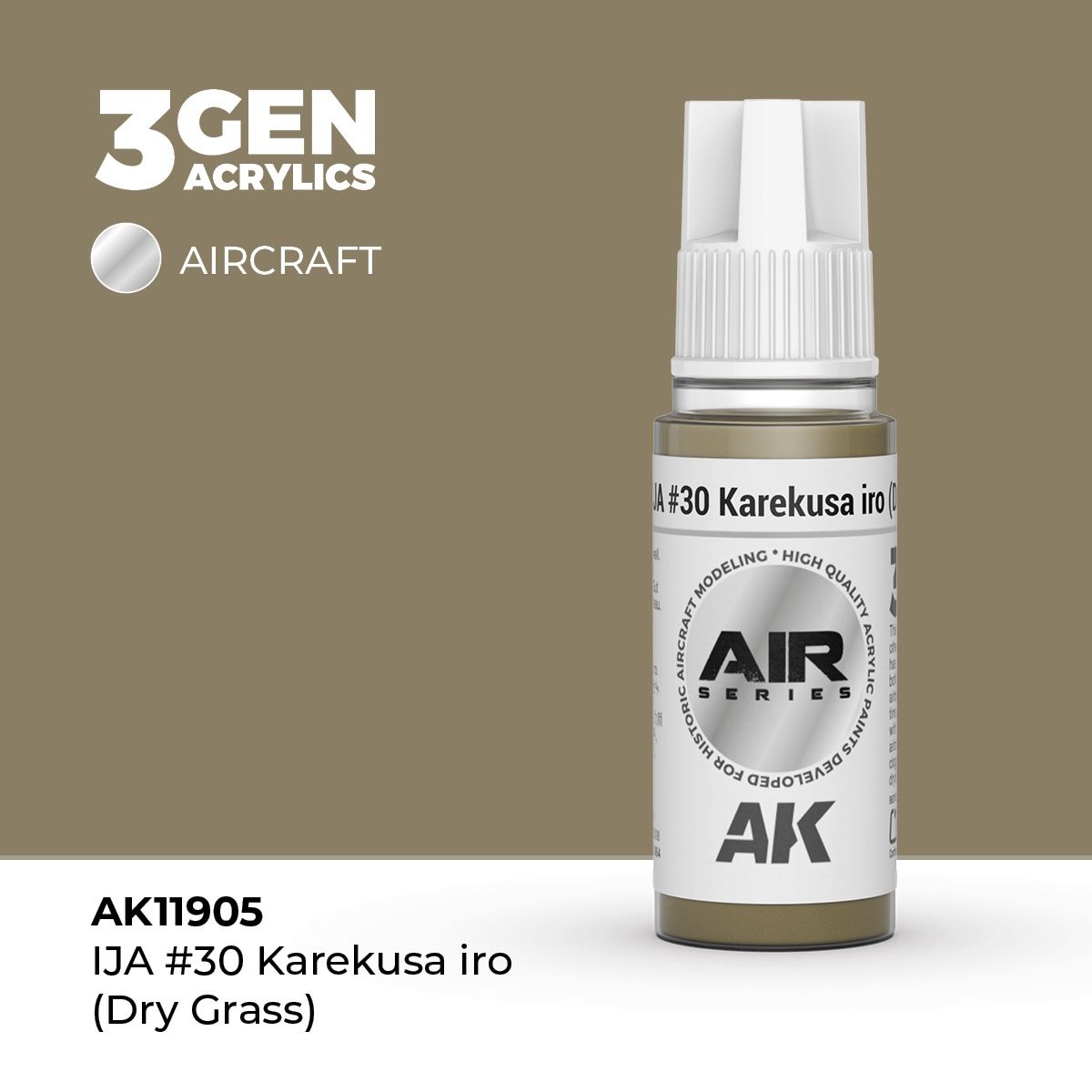 AK11905 - IJA 30 Karekusa iro (Dry Grass) - Acrylic - 17 ml