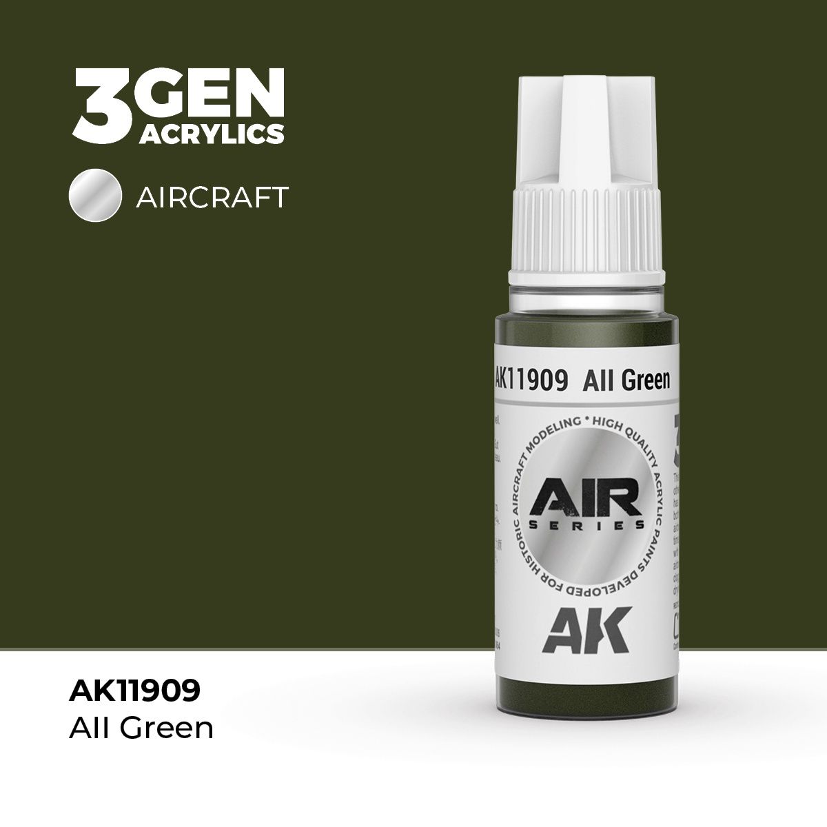 AK11909 - AII Green - Acrylic - 17 ml