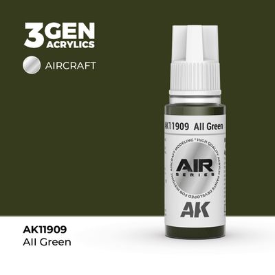 AK11909 - AII Green - Acrylic - 17 ml