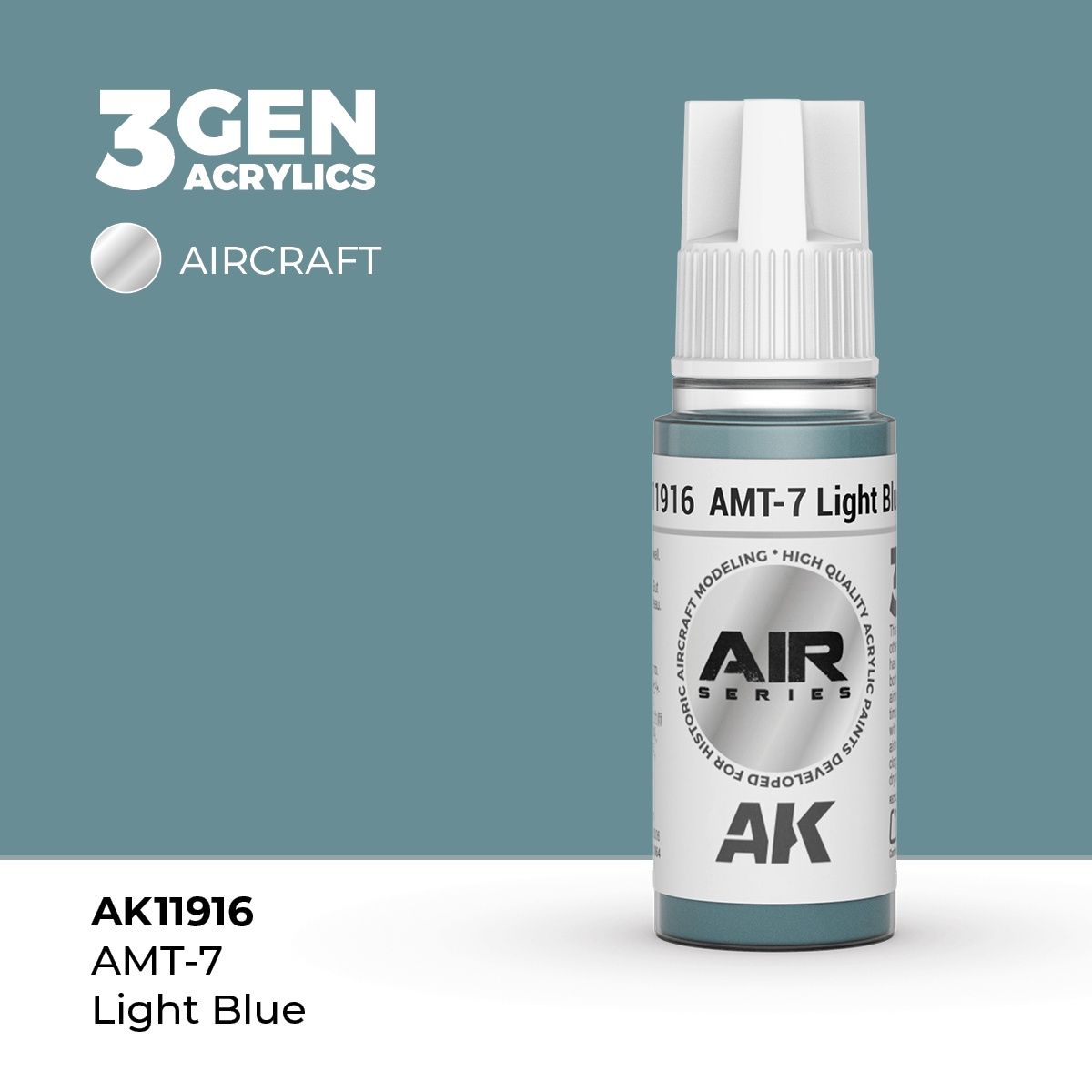AK11916 - AMT-7 Light Blue - Acrylic - 17 ml