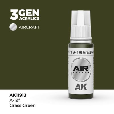 AK11913 - A-19F Grass Green - Acrylic - 17 ml
