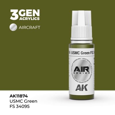 AK11874 - USMC Green FS 34095 - Acrylic - 17 ml
