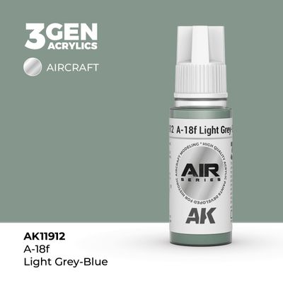 AK11912 - A-18F Light Grey-Blue - Acrylic - 17 ml