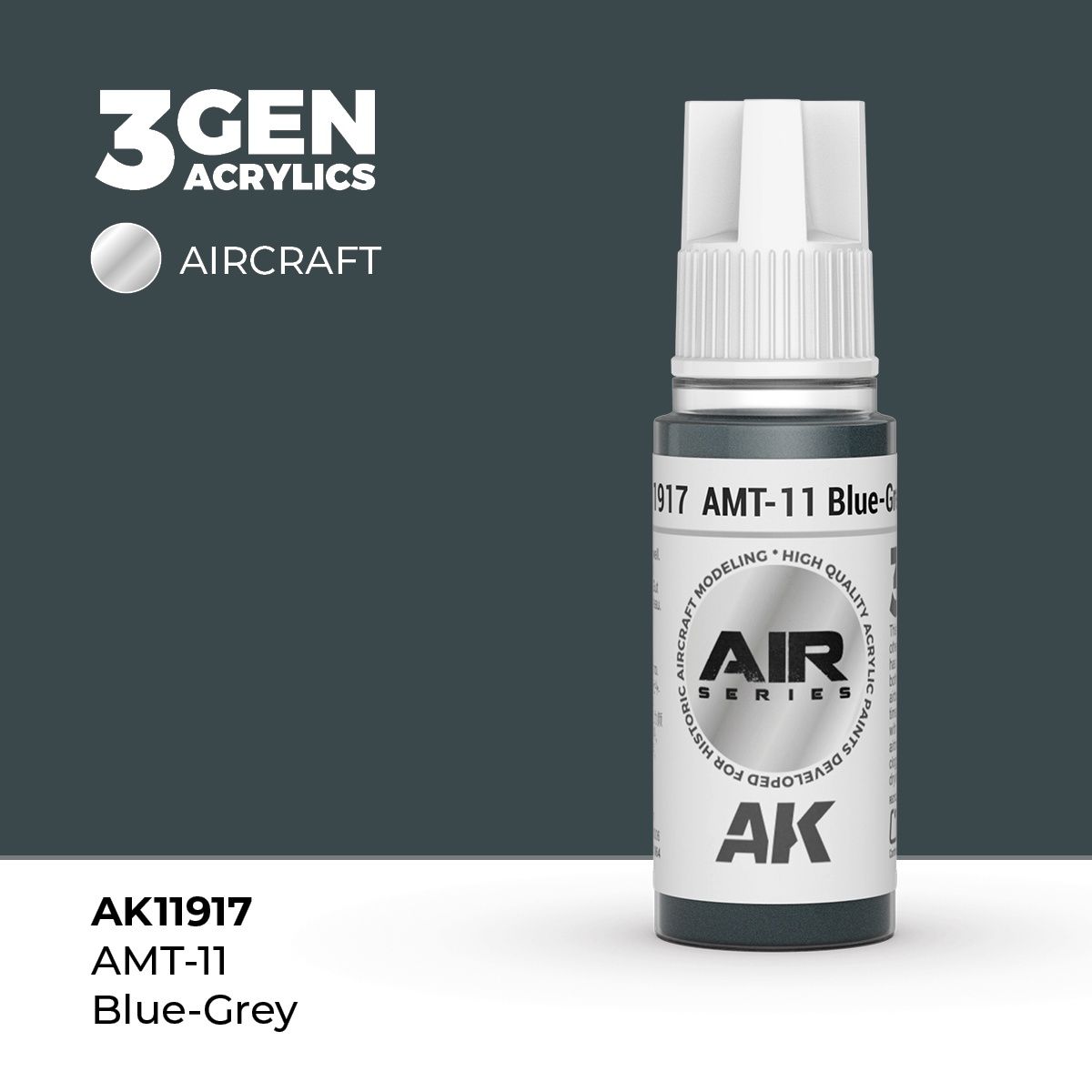 AK11917 - AMT-11 Blue-Grey - Acrylic - 17 ml