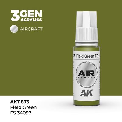 AK11875 - Field Green FS 34097 - Acrylic - 17 ml