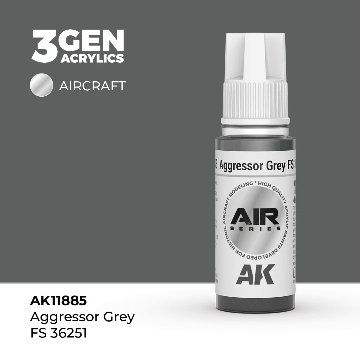 AK11885 - Aggressor Grey FS 36251 - Acrylic - 17 ml