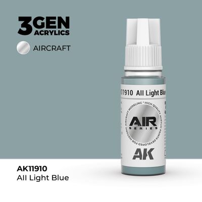 AK11910 - AII Light Blue - Acrylic - 17 ml