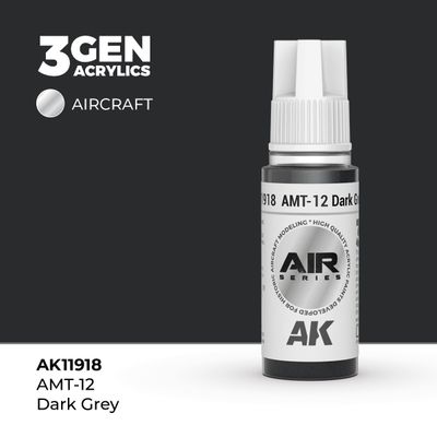 AK11918 - AMT-12 Dark Grey - Acrylic - 17 ml