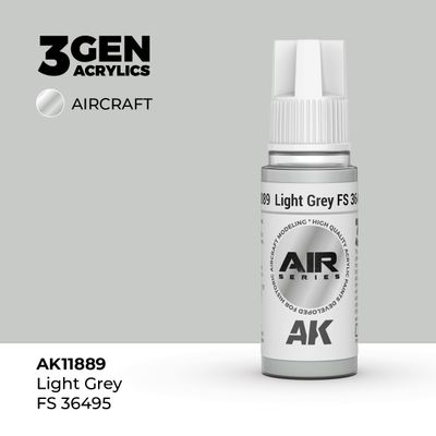 AK11889 - Light Grey FS 36495 - Acrylic - 17 ml