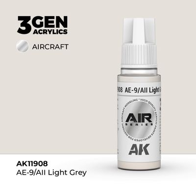 AK11908 - AE-9/AII Light Grey - Acrylic - 17 ml