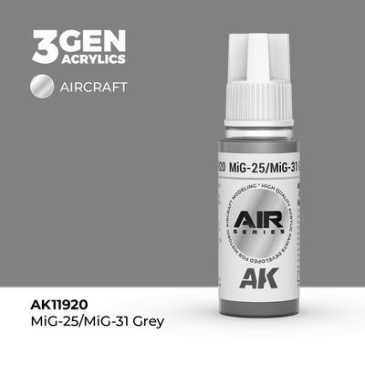 AK11920 - MiG-25/MiG-31 Grey - Acrylic - 17 ml
