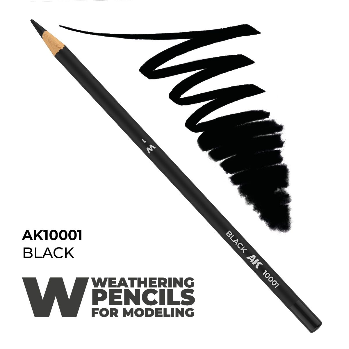 AK10001 - Watercolor Pencil Black