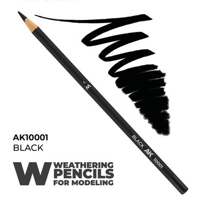 AK10001 - Watercolor Pencil Black
