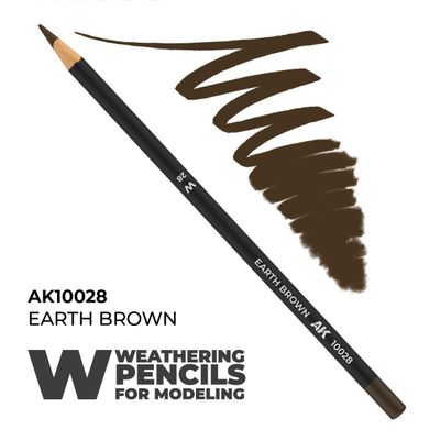 AK10028 - Watercolor Pencil Earth Brown