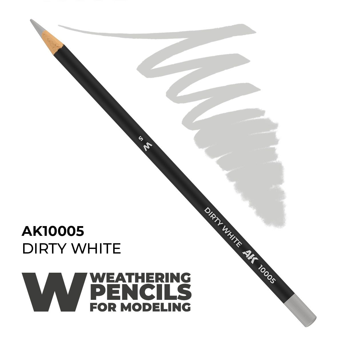 AK10005 - Watercolor Pencil Dirty White