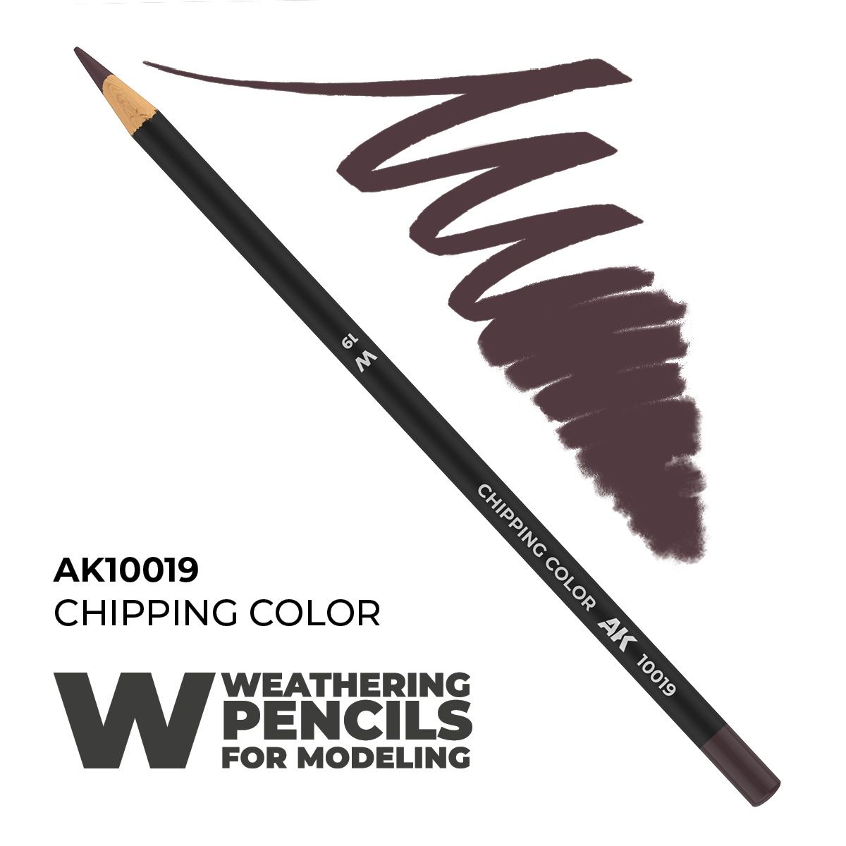 AK10019 - Watercolor Pencil Chipping Color