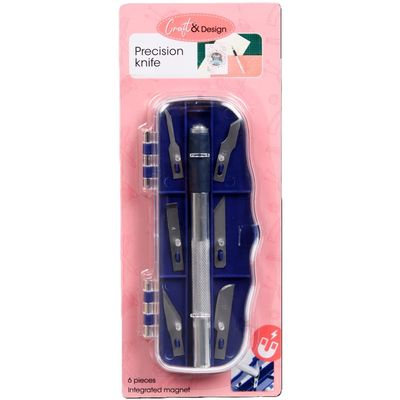 2549584 - Precision Knife with 6 blades and Integrated magnet