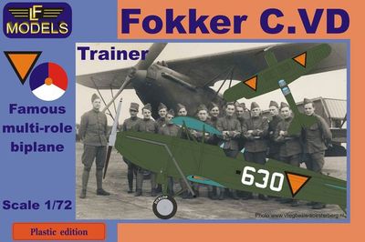 PE7203 - Fokker C.VD Trainer - Holland part III. - 1:72