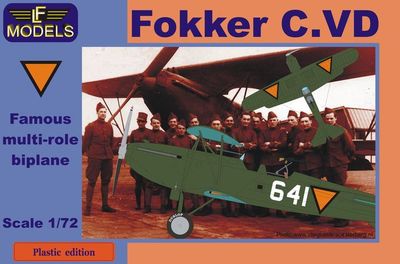 PE7202 - Fokker C.VD - Holland part II. - 1:72