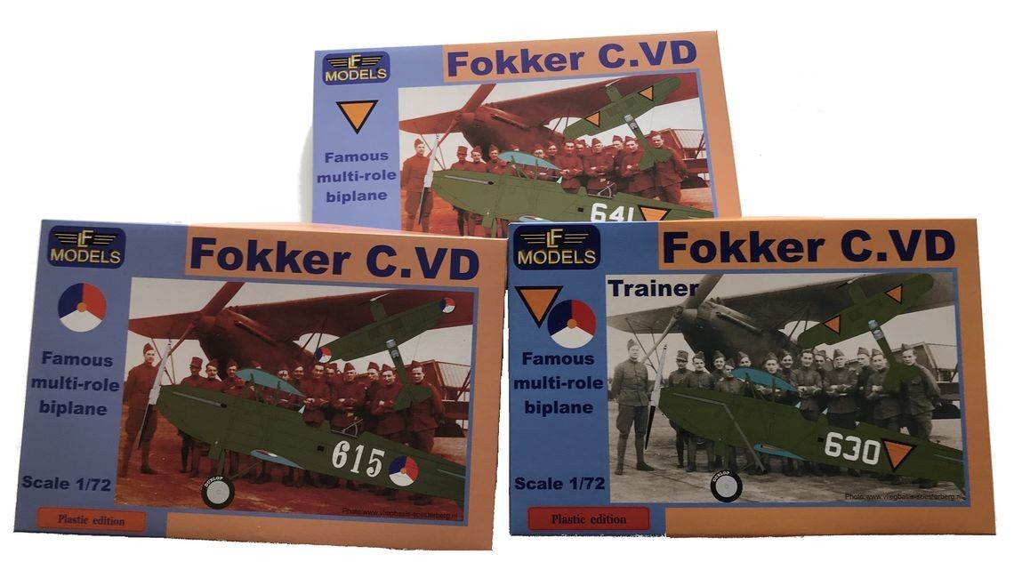PE73001 - Fokker C. VD Holland - Triple Pack - 1:72