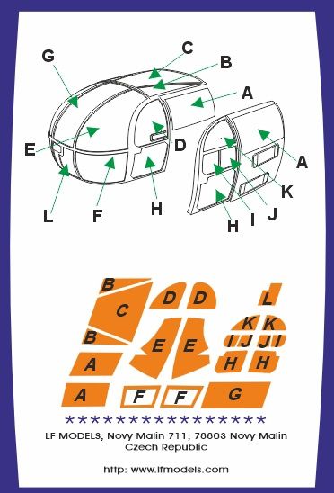 LFCM7216 - Maskingset for Aloutte III - 1:72