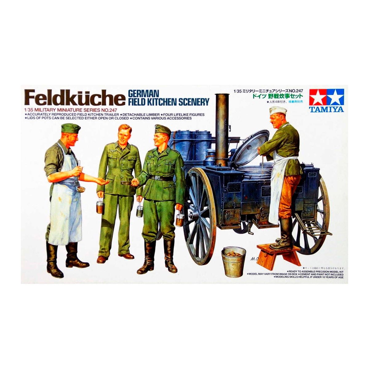 35247 - Feldküche - German Field Kitchen Scenery - 1:35