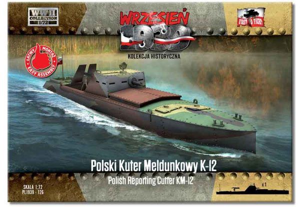 PL1939-126 - Polish Reporting Cutter KM-12 - 1:72