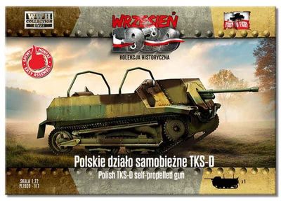 PL1939-117 - Polish TKS-D self-propelled gun - 1:72