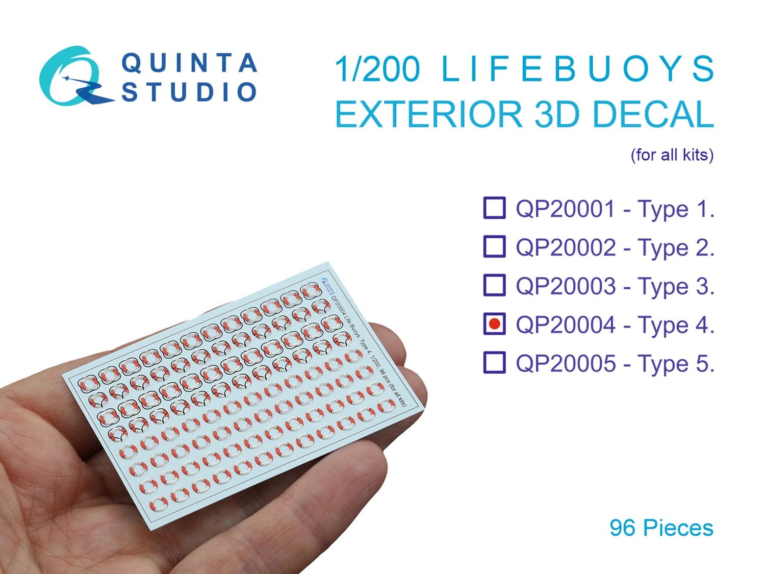 QP20004 - Life Buoys. Type 4 - 1:200