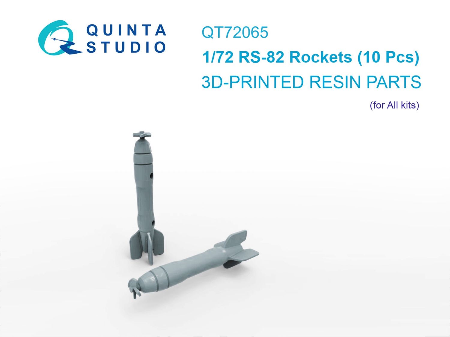 QT72065 - RS-82 Rockets (10 Pcs) (all kits) - 1:72