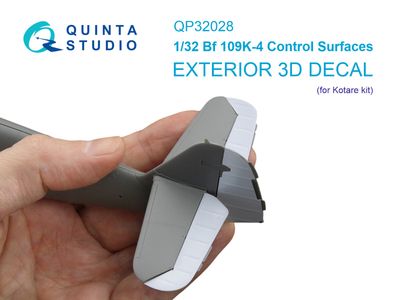 QP32028 - Control surfaces for Bf 109K-4 (Kotare) - 1:32